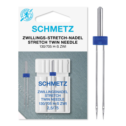 SCHMETZ Twin Stretch Machine Needle Size 2.5/75 1ct