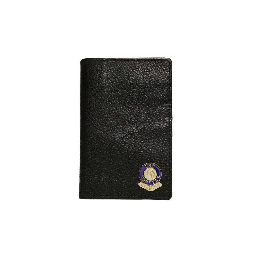 Everton football club leather credit card case