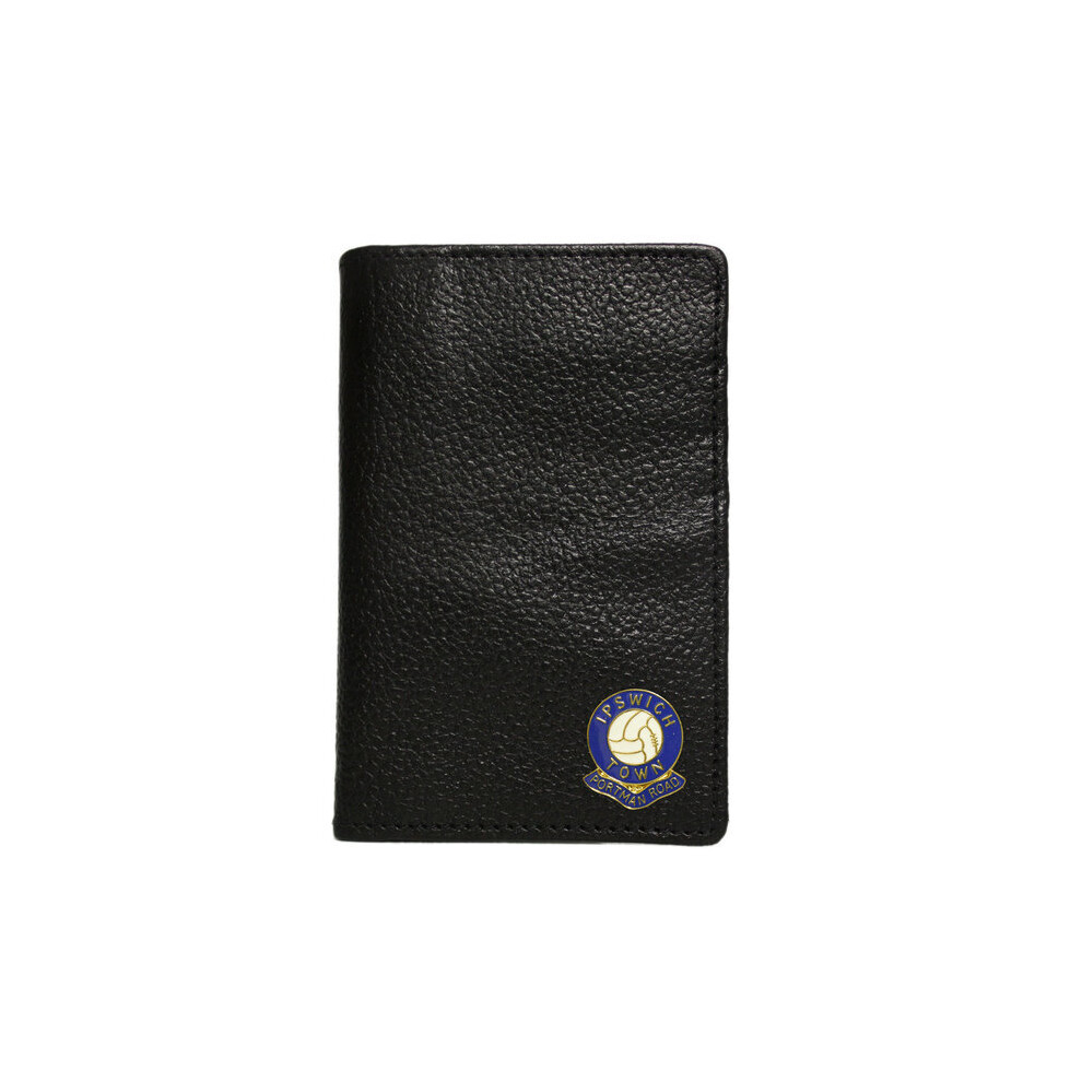 Ipswich Town football club leather credit card case