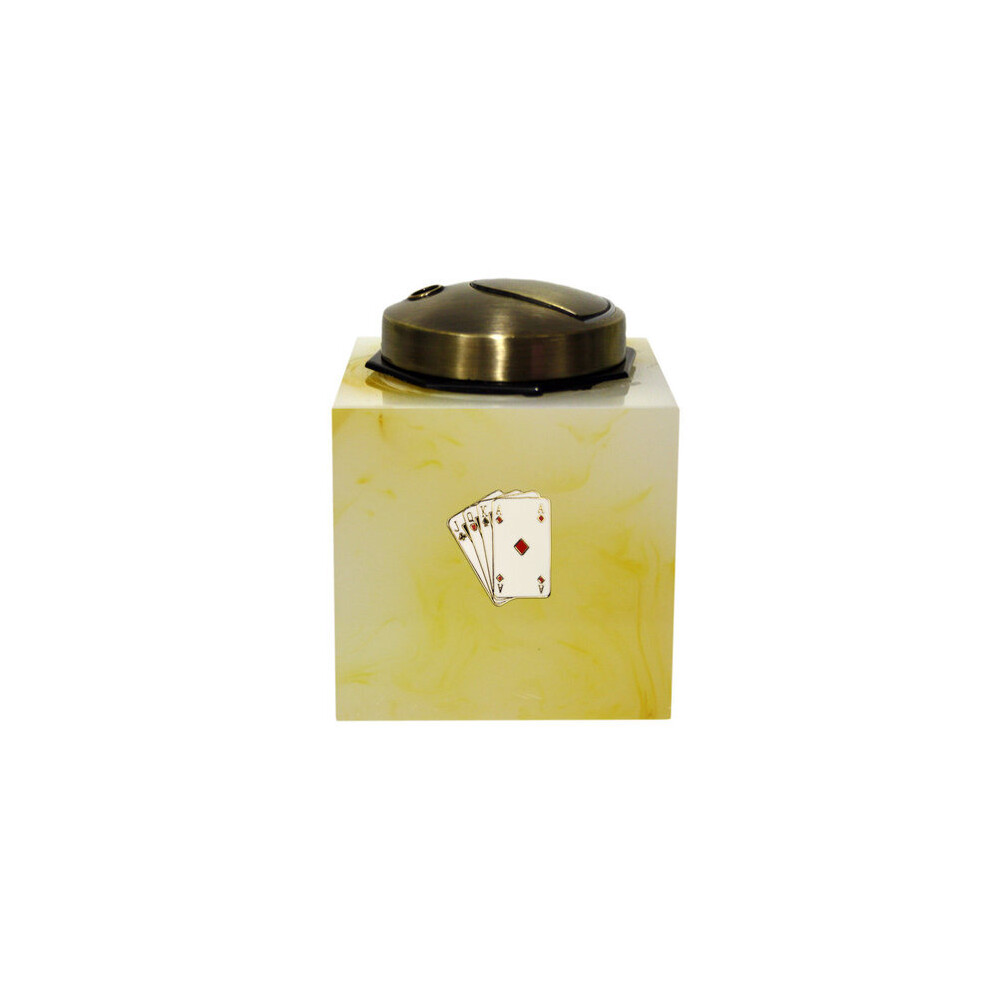 Knight Poker Playing Cards Table Lighter