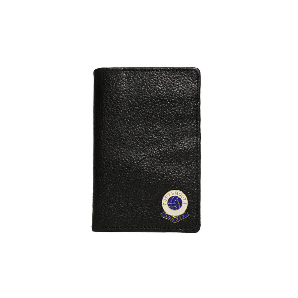 Portsmouth football club leather credit card case