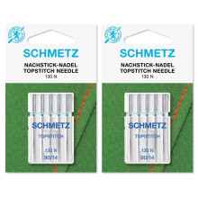 Topstitch Machine Needle-Size 90/14 5/Pkg (2 Pack)