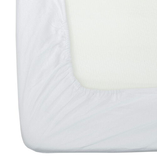 Homescapes (Single, White) Luxury Flannelette Beige Brushed Cotton Fitted Sheet 1
