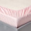 Homescapes (60 x 120 cm, Pink) Cot Fitted Sheets Pack Egyptian Cotton with Fully Elasticated Skirt 330 Thread Count 4