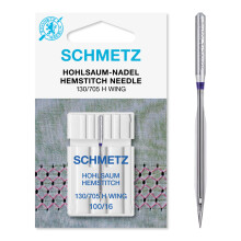 Schmetz Hemstitch Machine Needle-Size 16/100 1/Pkg