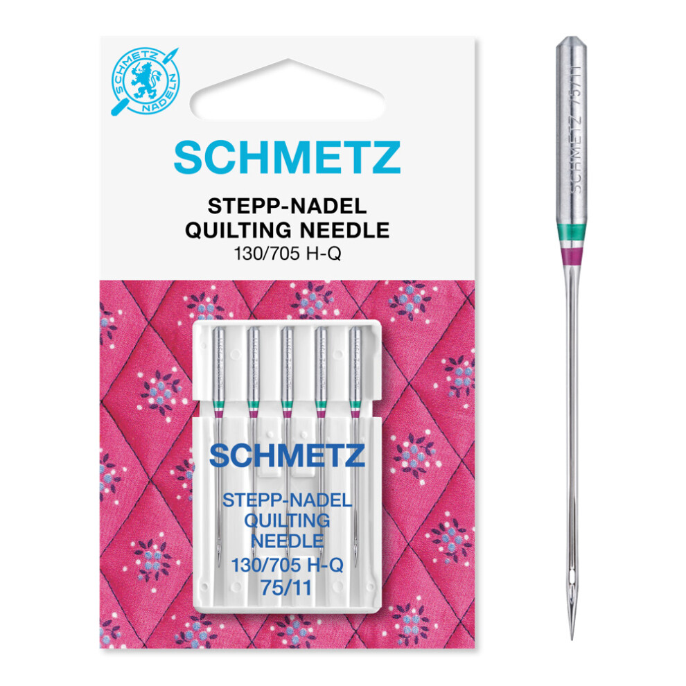 Schmetz Quilt Machine Needles-Size 11/75 5/Pkg