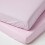 Homescapes (60 x 120 cm, Pink) Cot Fitted Sheets 2 Pack Egyptian Cotton with Fully Elasticated Skirt 200 Thread Count 1