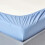 Homescapes (60 x 120 cm, Blue) Cot Fitted Sheets 2 Pack Egyptian Cotton with Fully Elasticated Skirt 200 Thread Count 4
