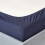 Homescapes (60 x 120 cm, Navy) Cot Fitted Sheets 2 Pack Egyptian Cotton with Fully Elasticated Skirt 200 Thread Count 4