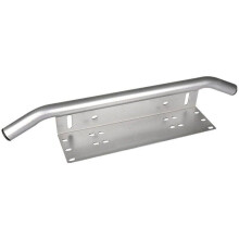 Universal Aluminum Alloy Bumper License Plate Bracket License Plate Holder Work Lamp Holder for Car, Truck
