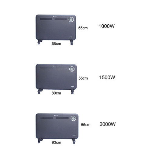 (1000W) Aironic Slimline Digital Panel Heater 1