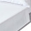 Homescapes (Double, White) 1000 Thread Count Egyptian Cotton Extra Deep Fitted Sheet (18") with Fully Elasticated Skirt 1