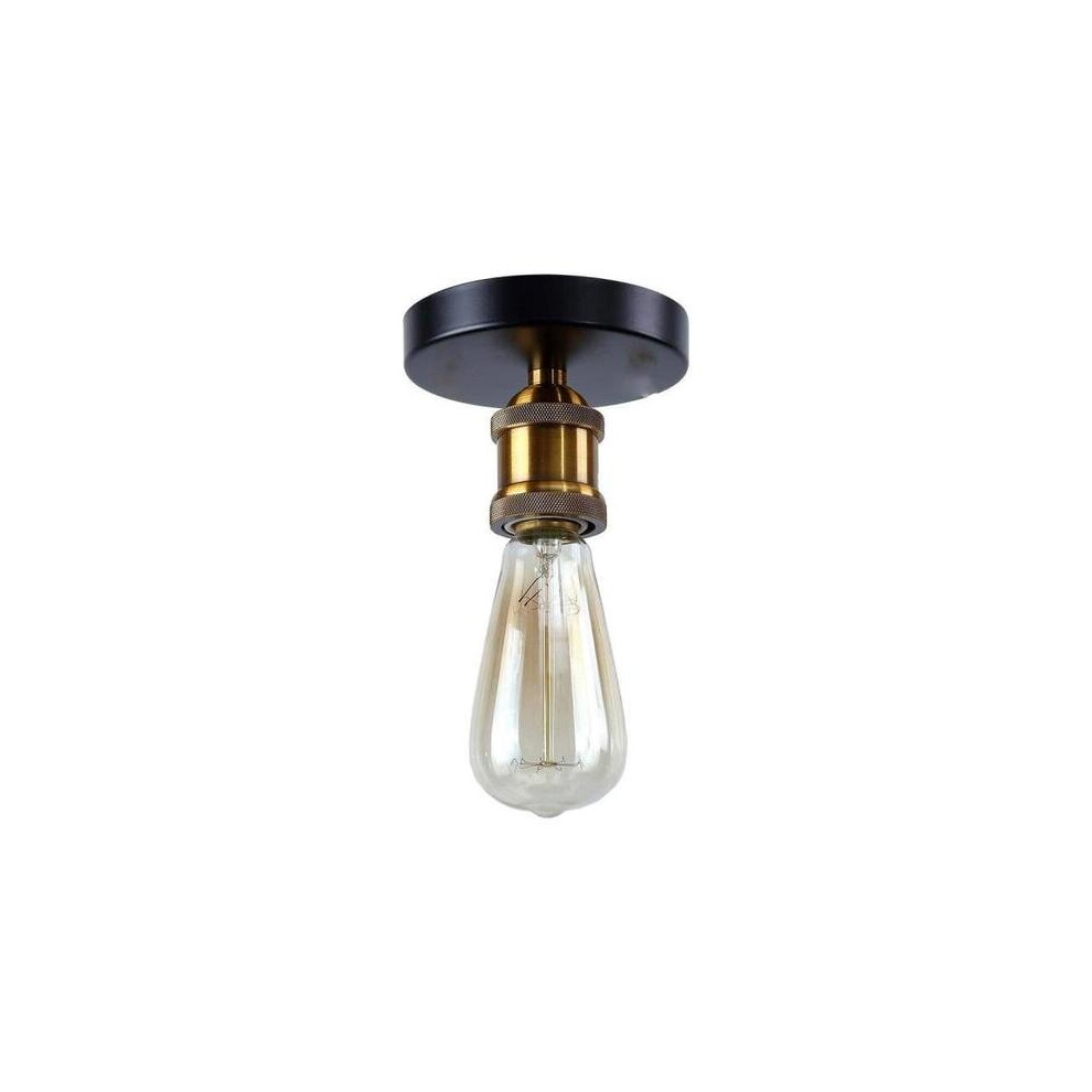 Stoex Retro Industrial Ceiling Simple Ceiling Lamp E27 Vintage Chandelier For Living Room Bedroom Kitchen Living Room Hallway Light