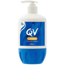 QV Cream for Dry Skin Conditions 500g Pump — Intensive Hydration for Dry Skin (Code 327-3323)