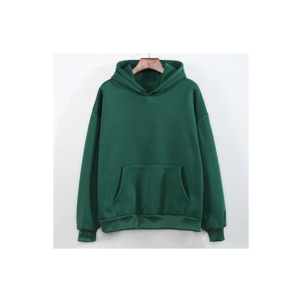 (green, XL) Oversized Hooded Sweatshirts Women Black Hoodie Women's Sweatshirt Hoodies Ladies Long Sleeve Casual Warm Pullover Clothes