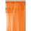 Voile Slot Top Panel Orange 59" x 54" 1