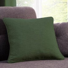 Sorbonne Filled Cushion Bottle Green 17" x 17"
