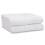 Catherine Lansfield Zero Twist 2 Piece Bath Sheet Pair White 1