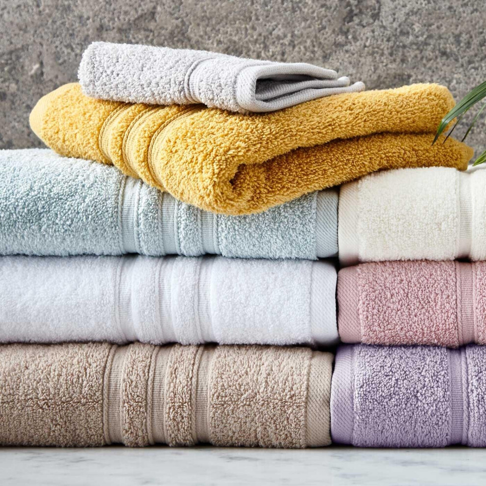 Catherine Lansfield Zero Twist 6 Piece Towel Bale Duck Egg