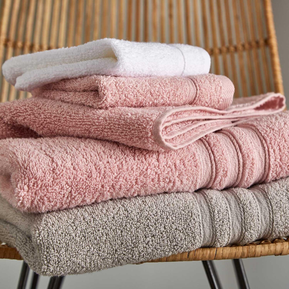 Zero Twist 2 Piece Bath Sheet Pair Pink