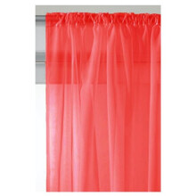 Voile Slot Top Panel Red 59" x 90"