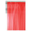 Voile Slot Top Panel Red 59" x 90" 1