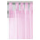 Voile Tab Top Panel 59x48 Pink 1