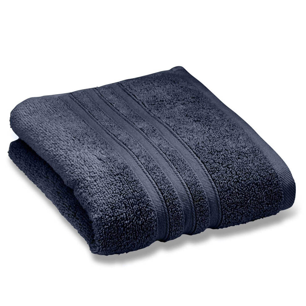 Zero Twist Hand Towel Navy-image-OPC-P897NMY-NEW