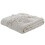 Catherine Lansfield Chevron Knit Throw 125cm x 150cm Silver 1