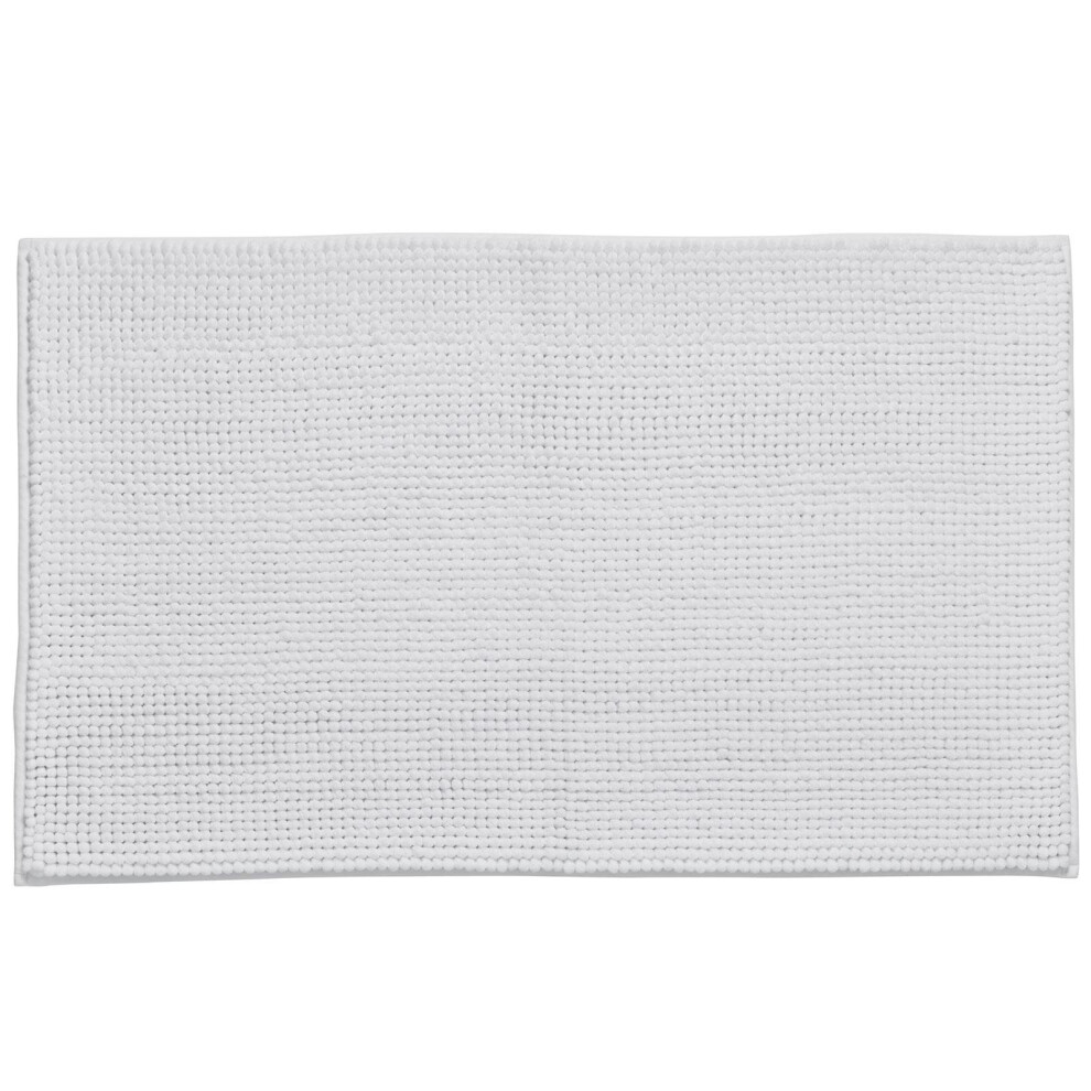 Catherine Lansfield Unisex White 'Bobble' Bath Mat In - Image 8