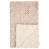 Catherine Lansfield Cosy Diamond Throw 130cm x 170cm Blush 1