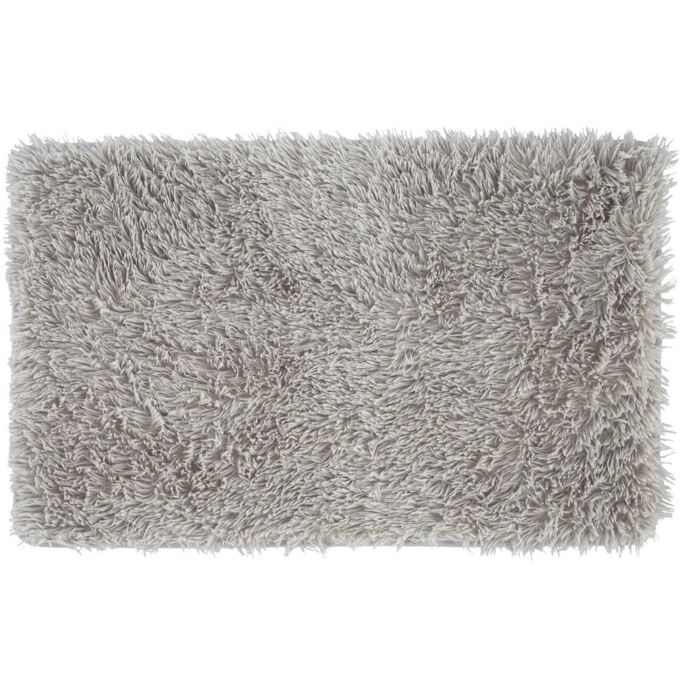 Catherine Lansfield Silver Cuddly Bathmat - Image 4