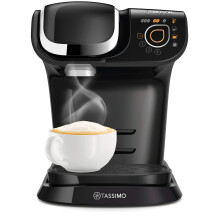 Tassimo Bosch My Way 2 TAS6502GB Coffee Machine, 1500 Watt, 1.3 Litre - Black