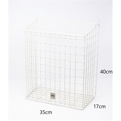 (White) DWD Large Letter Box Door Cage Guard