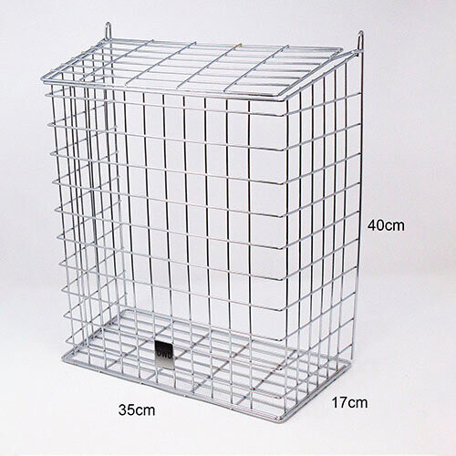 (Chrome) DWD Large Letter Box Door Cage Guard 2