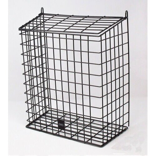 (Black) DWD Large Letter Box Door Cage Guard
