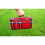 Aurahome Red Plaid Roll Up Picnic Blanket 3