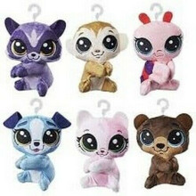 Littlest Pet Shop Clip-a-Pet Plush 10cm - One Surprise Cute Little Pet