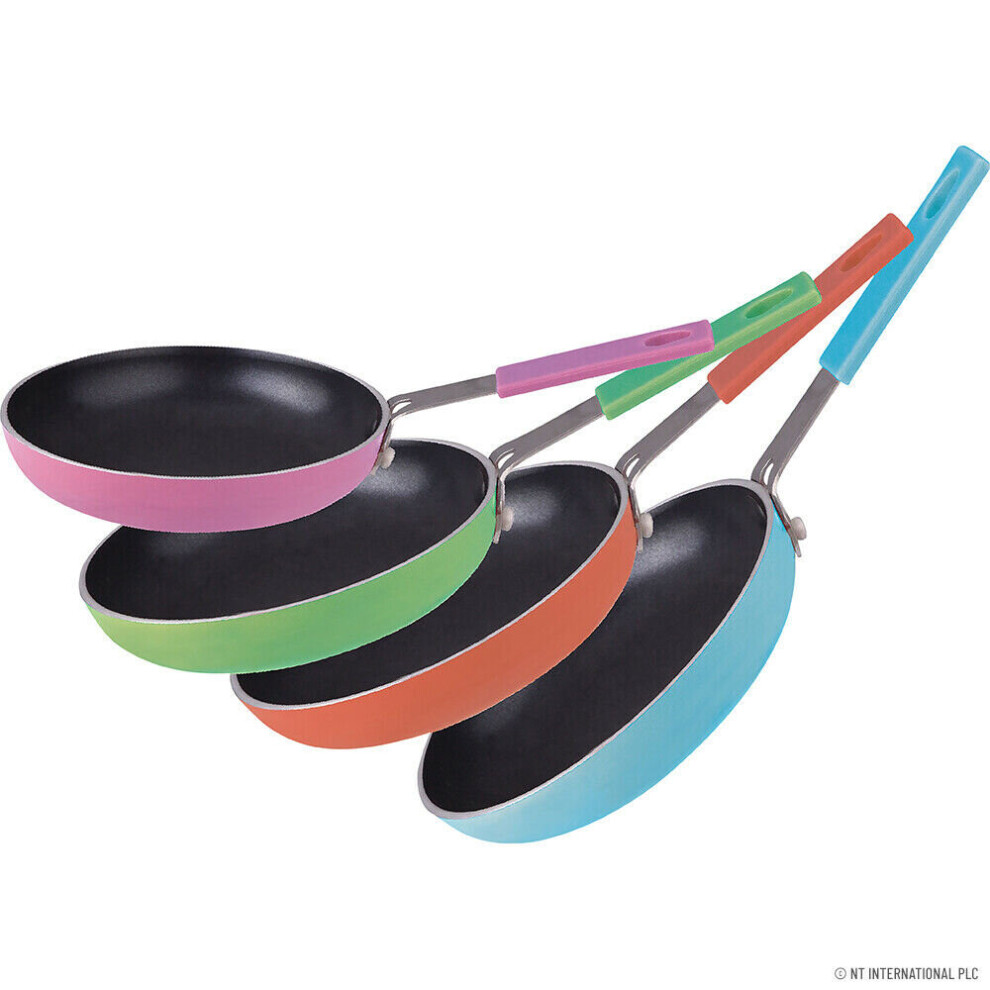 NEW 14CM NON STICK FRYING PAN KITCHEN BREAKFAST COOKING LIGHTWEIGHT