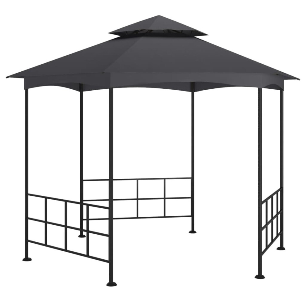 Vidaxl Gazebo With Sidewalls 3.1X2.7 M Garden Pavilion Shelter Tent Anthracite