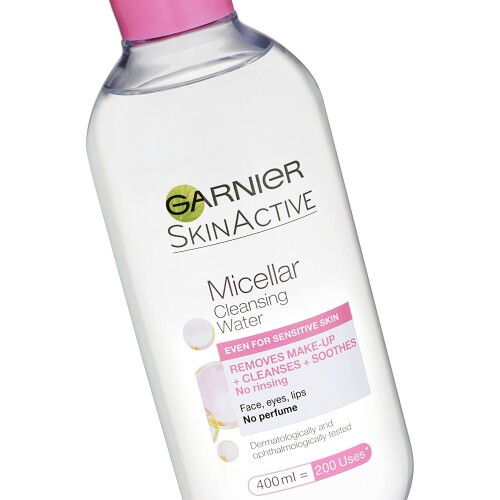 Garnier SkinActive Micellar Water Face Sensitive Skin Make Up Remover 400ml 1