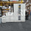 RD Furniture Ready assembled Classic 3 Door Mirrored Wardrobe White 2