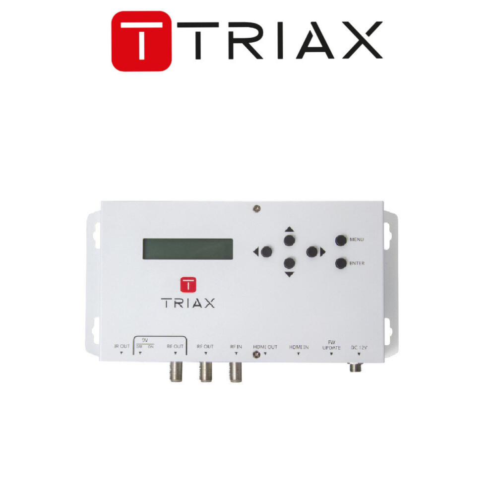 Triax Mod103t Single Dvb-T Hd 1080P Hdmi Rf Modulator Ir Coax Sky Hd Cctv 3713794172200