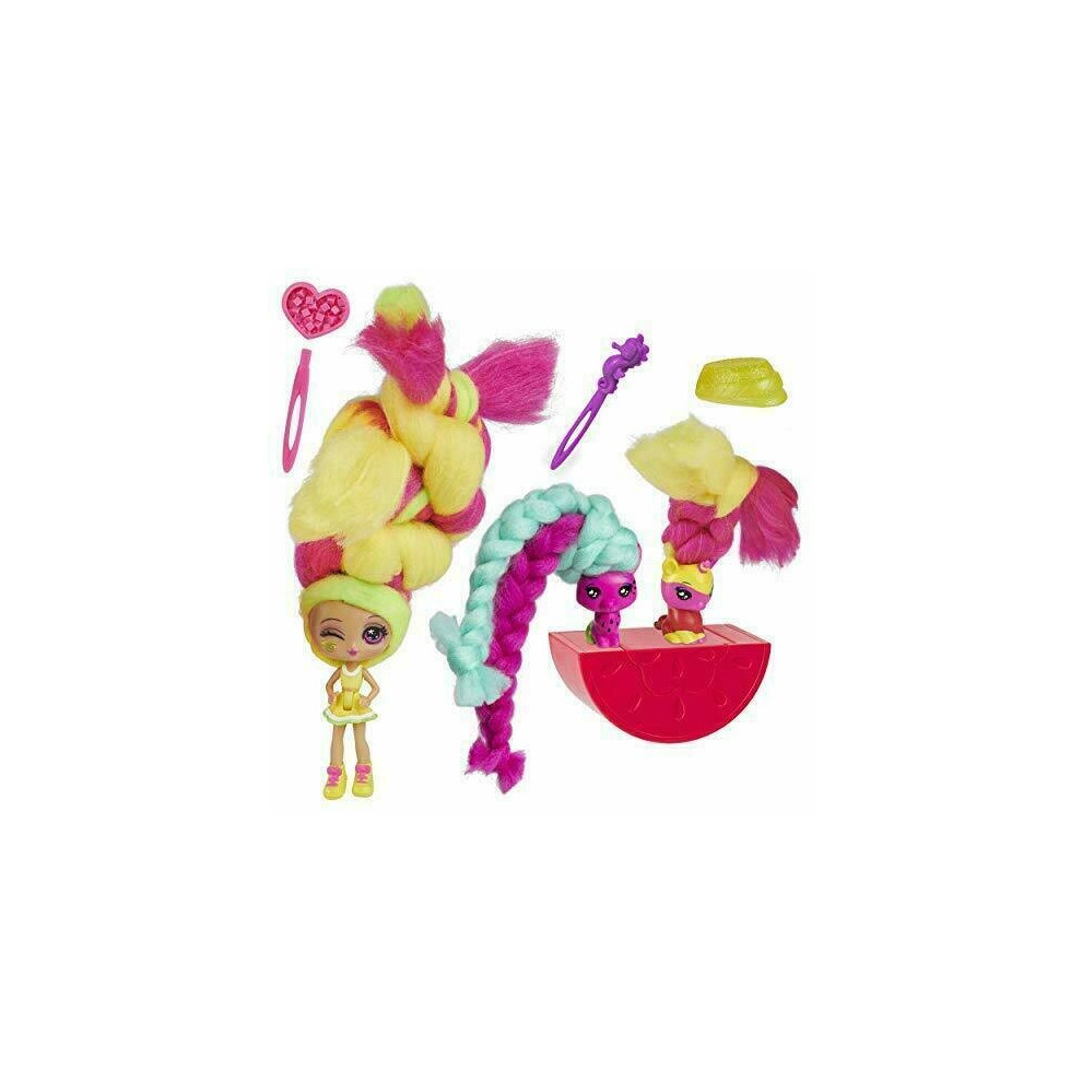 Spin Master Candylocks Lemon Lou Twist 3-Inch Scented Collectible Surprise Dolls