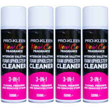 (4 x 500ml) Interior Car Upholstery Foam Cleaner New Car Scent