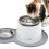 Catit LIKE-NEW Catit Peanut Placemat, Medium, Grey 5