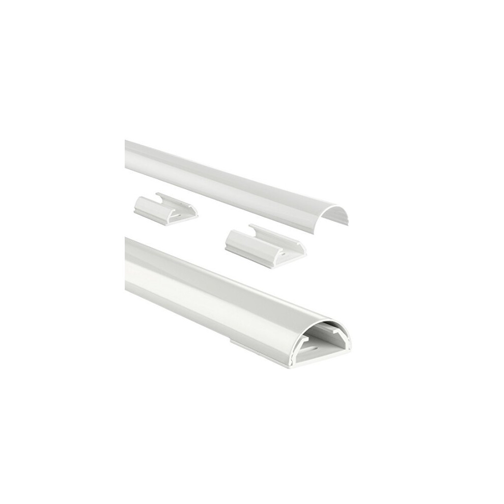 LIKE-NEW Hama 83172 cable channel aluminum (aluminum strip for TV wall