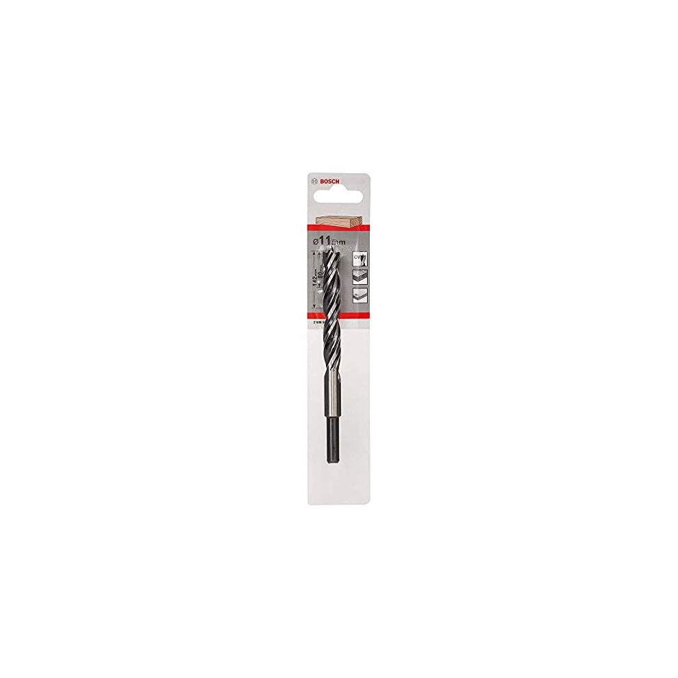 Bosch Like-New 2608596308 Standard Wood Drill Bit, 11Mm X 80Mm X 130Mm
