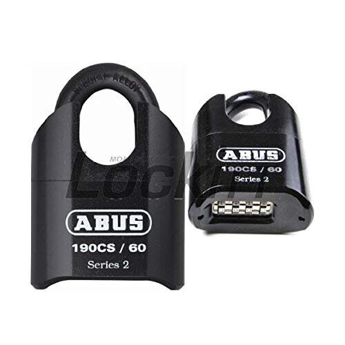 Abus LIKE-NEW Abus 190/60 Combination Padlock Closed Shackle 1