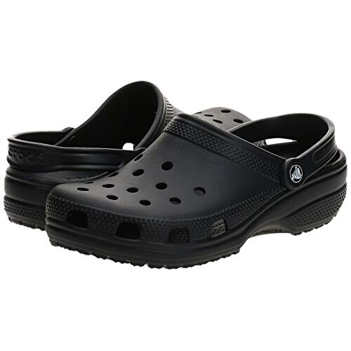 Crocs LIKE-NEW Crocs Unisex Classic Clogs, Black, UK M7/W8 2